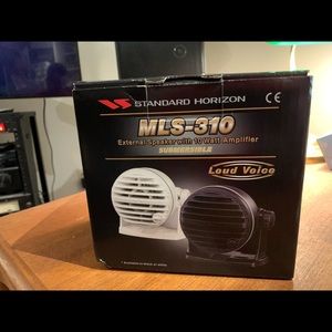 Standard Horizon - boat speaker w/amplifier